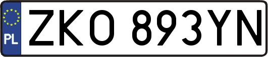 ZKO893YN