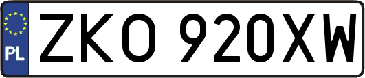 ZKO920XW