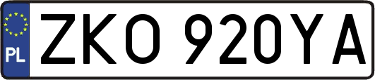 ZKO920YA