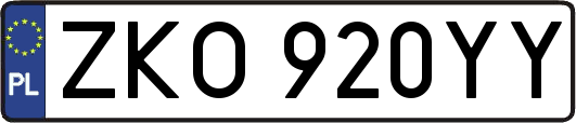 ZKO920YY