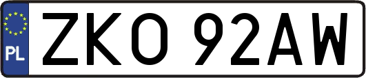 ZKO92AW