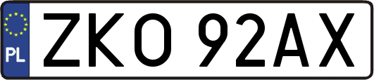 ZKO92AX
