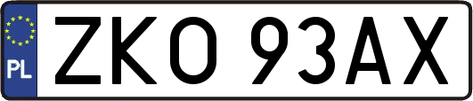 ZKO93AX