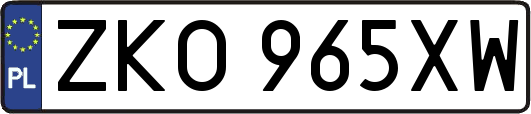 ZKO965XW