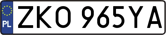 ZKO965YA