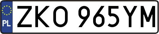 ZKO965YM