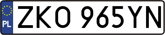 ZKO965YN