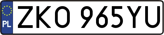 ZKO965YU