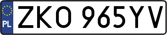ZKO965YV