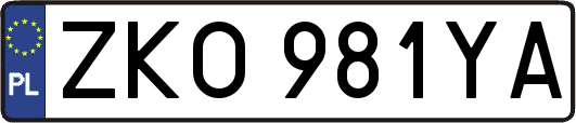 ZKO981YA