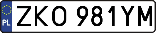 ZKO981YM