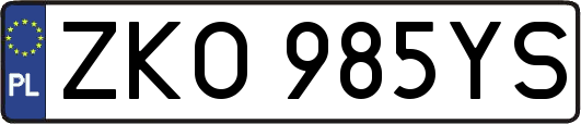 ZKO985YS