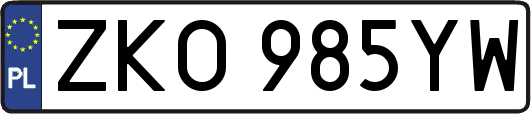 ZKO985YW