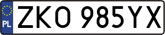 ZKO985YX
