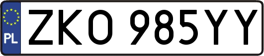 ZKO985YY