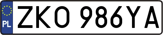 ZKO986YA