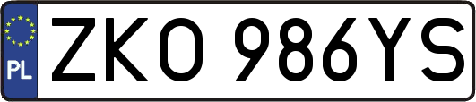 ZKO986YS