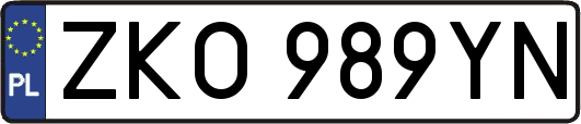 ZKO989YN