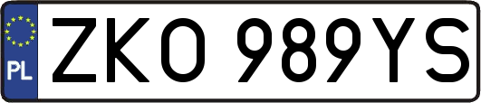 ZKO989YS