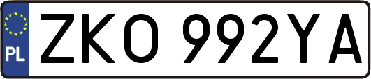 ZKO992YA