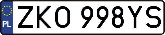 ZKO998YS