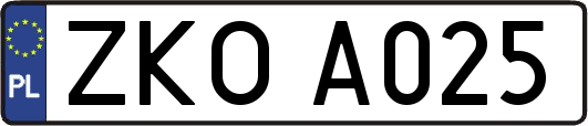 ZKOA025