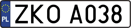 ZKOA038