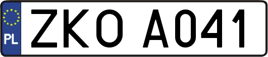 ZKOA041