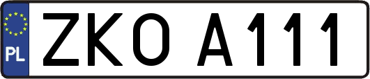 ZKOA111