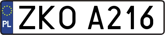 ZKOA216