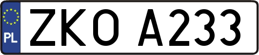 ZKOA233