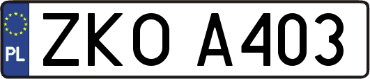 ZKOA403