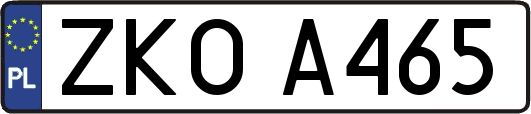 ZKOA465