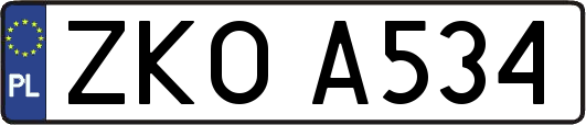 ZKOA534