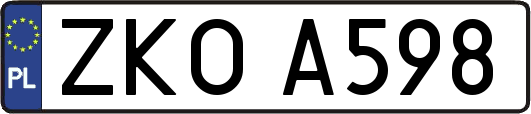 ZKOA598