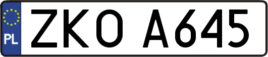ZKOA645