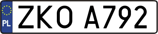 ZKOA792