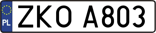ZKOA803