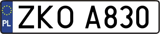 ZKOA830