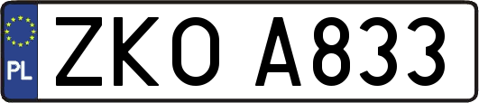 ZKOA833