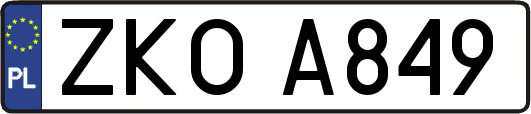 ZKOA849