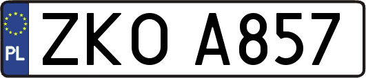 ZKOA857