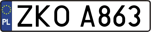 ZKOA863