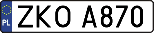 ZKOA870