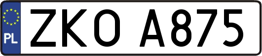 ZKOA875