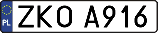 ZKOA916