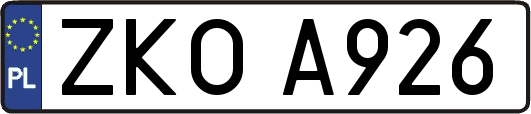 ZKOA926