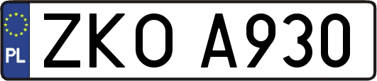 ZKOA930