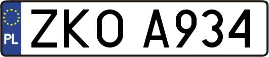 ZKOA934
