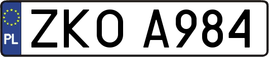 ZKOA984